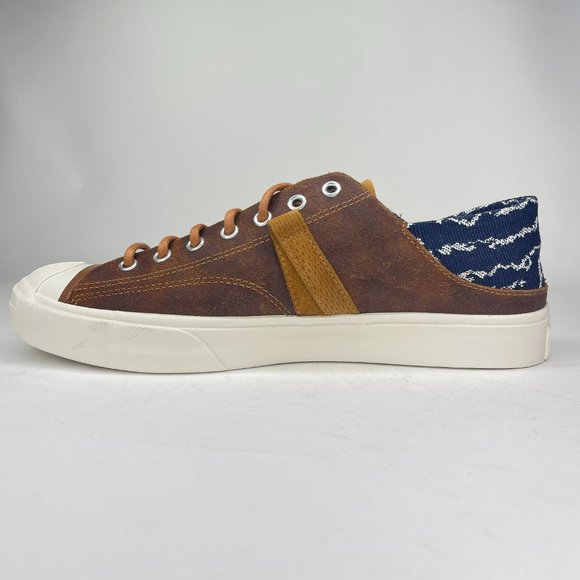 Converse Jack Purcell Vantage Crush Ox Brown Navy Sneakers172932C main image 8